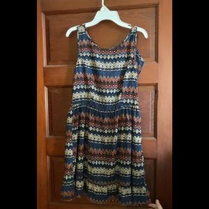 juniors small western dress